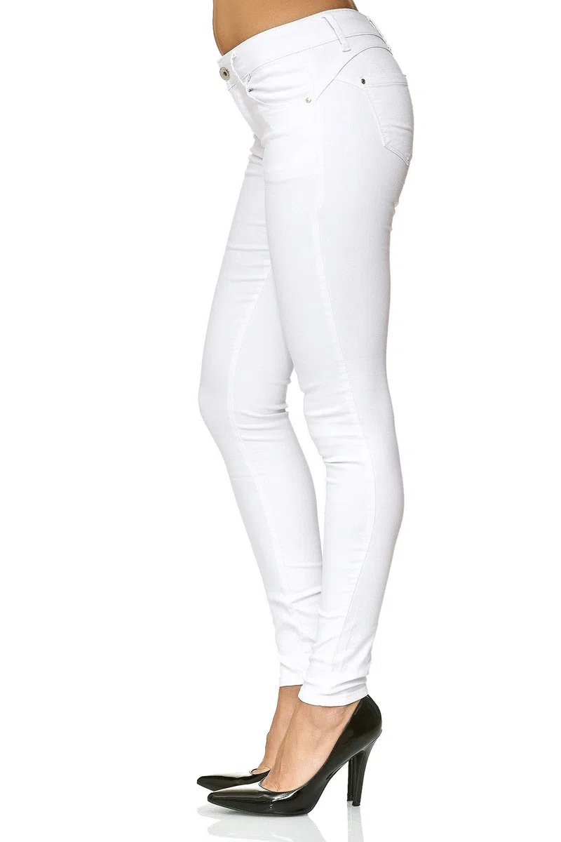 Elara Damen Stretch Hose Push Up Jeans Chunkyrayan