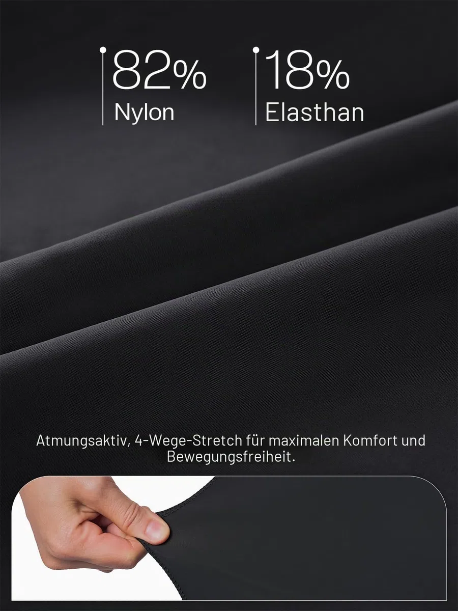 BERGRISAR Radlerhose Damen Gepolstert Fahrradhose Atmungsaktiv Elastische Rennrad Hose mit 3 Taschen