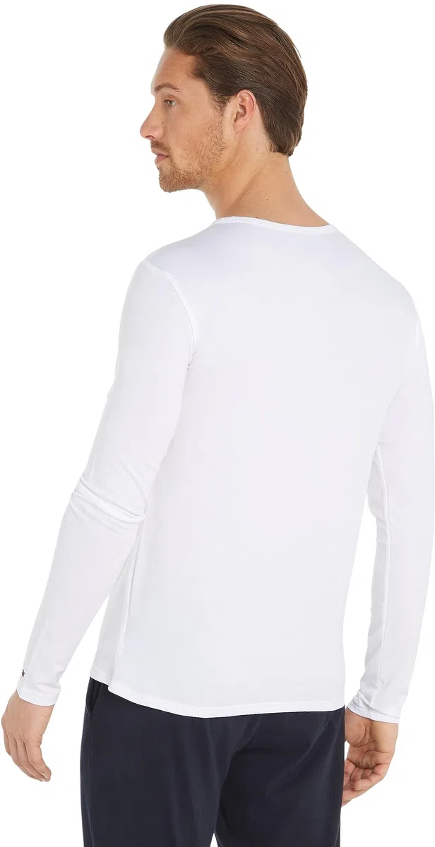 Tommy Hilfiger Herren 3er Pack Langarmshirts mit Rundhalsausschnitt