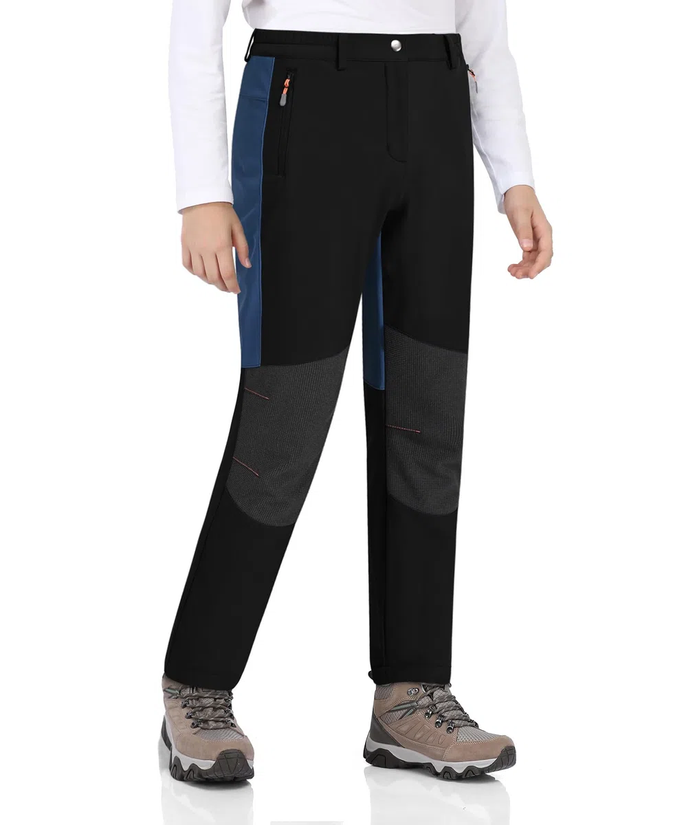 Zoofly Skihose Kinder Wasserdicht Winterhose Warme Fleece Softshellhose Thermo Snowboardhose Jungen Gefütterte Thermohose