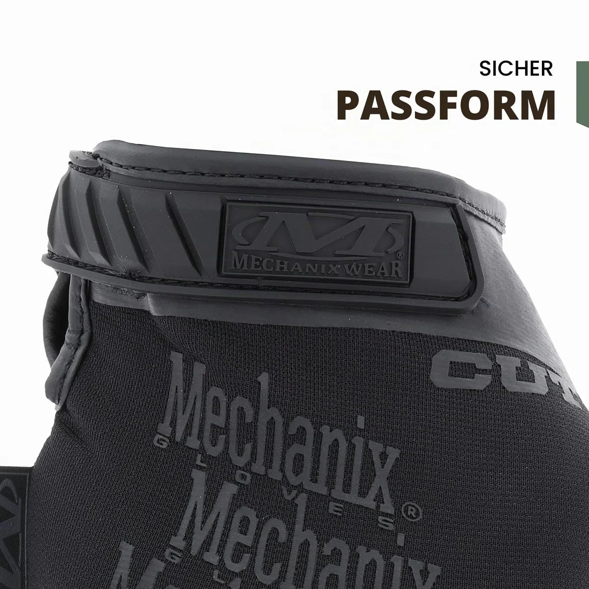Mechanix Wear Tactical Specialty Pursuit CR5 Arbeitshandschuhe – Schnittschutz Level 5, Touchscreen-fähig, Gr. L, Schwarz/Covert