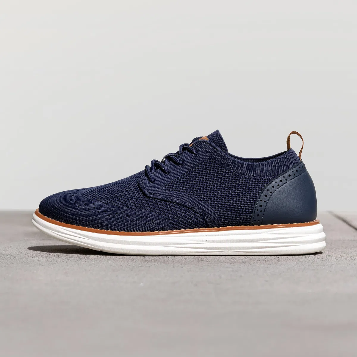 Bruno Marc Herren Anzugschuhe KnitFlex Craft Atmungsaktiv Gestrickter Stoff Schnürhalbschuhe Sommer Casual lässige Moderne Klassische Schuhe