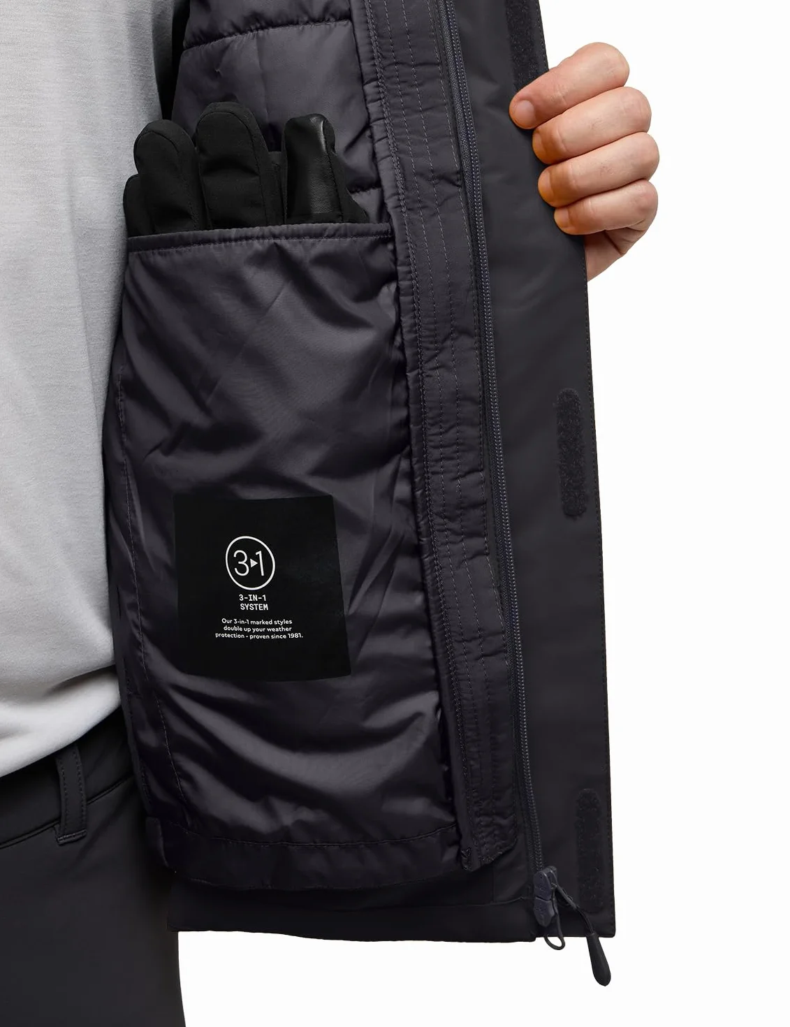 Jack Wolfskin Herren Jasper 3in1 JKT M Jacket (1er Pack)