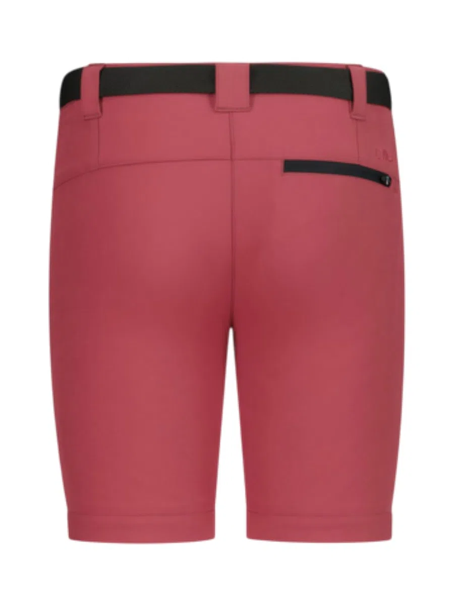 CMP Mädchen Zip Off Stretch Hose mit Gürtel und Dry Function Gr. 128 | Schnelltrockend, 4-Wege-Stretch-Material für volle Bewegungsfreiheit, Zip off: lange Hosen in Shorts umwandelbar