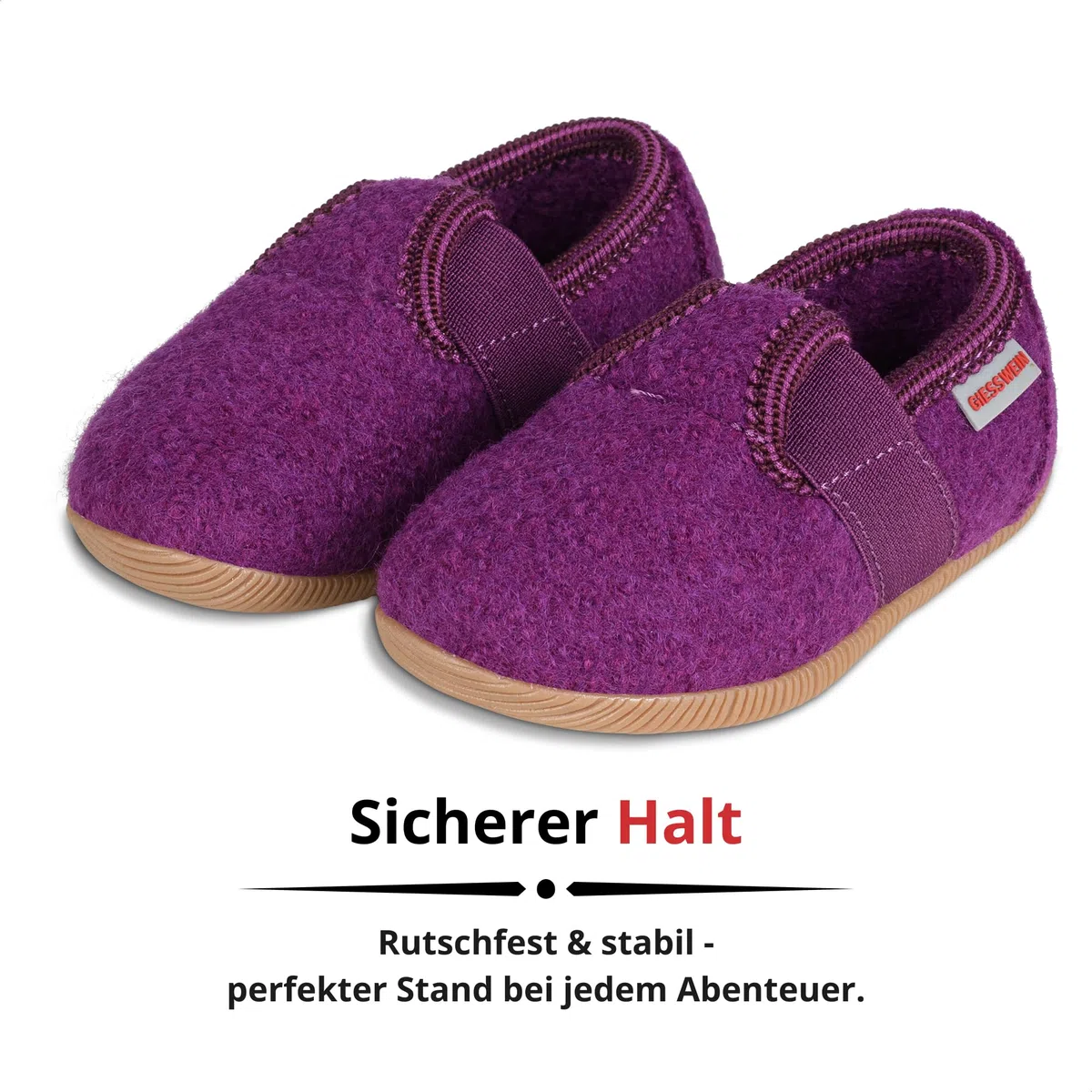 Giesswein Unisex Kinder WeidachFlache Hausschuhe