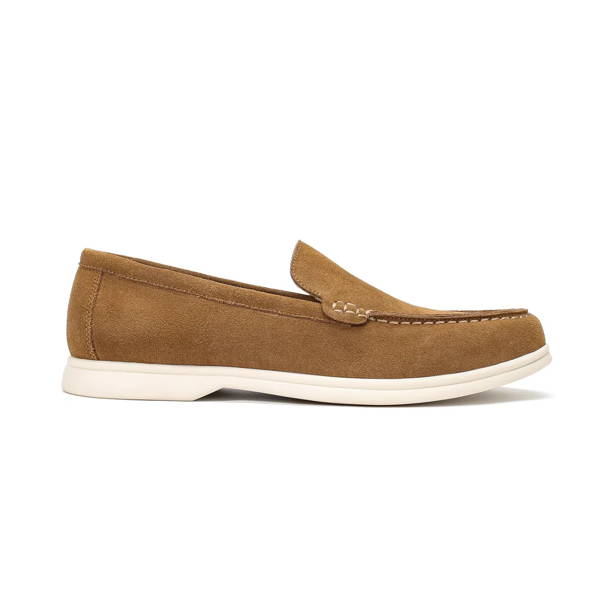 Allthemen Herren Loafer Wildleder Mokassin Bequem Flache Slipper Slip On Schuhe Casual Business