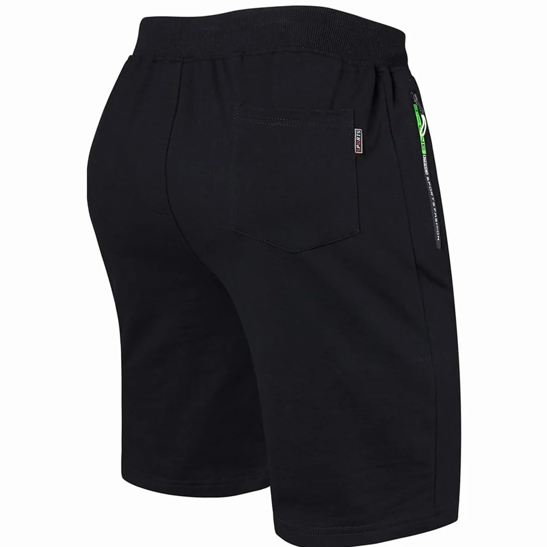 ZOXOZ Kurze Hosen Herren Shorts Sommer Baumwolle mit Reissverschluss Taschen
