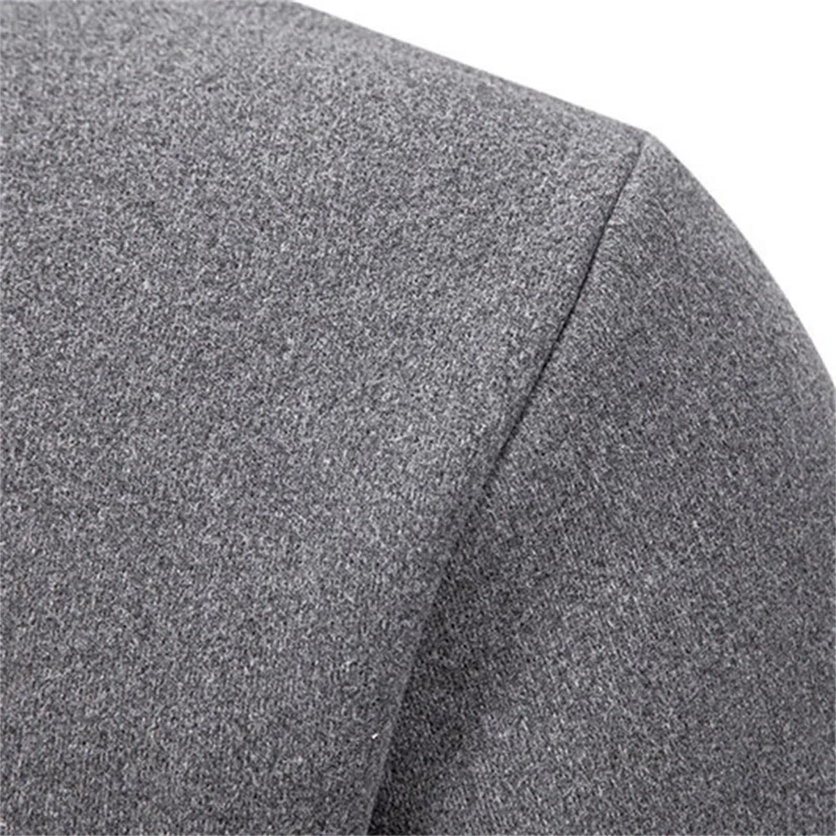Trachten Janker Herren, Herren Cardigan, Herrenstrickjacke Knopfleiste Strickwaren Hochgeschlossenes Warme Trachtenjanker Dicke Feinstrike Hemd Jacke Solid Basic Jacke Lässig Weiches