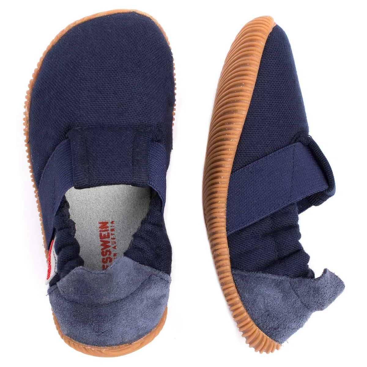 Giesswein Unisex Kinder Söll - Slim FitFlache Hausschuhe