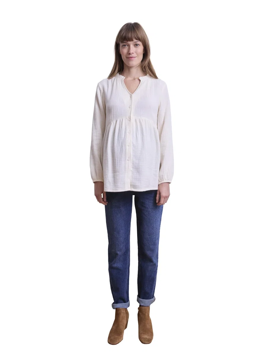 Vertbaudet Bluse für Schwangerschaft & Stillzeit