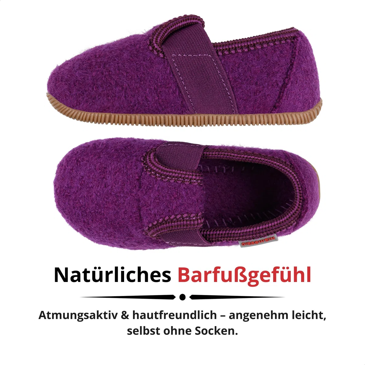 Giesswein Unisex Kinder WeidachFlache Hausschuhe