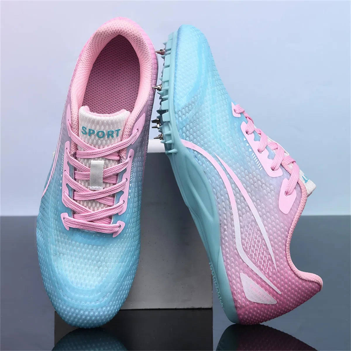 Spikes Laufschuhe Leichtathletik Schuhe Männer Frauen Sprint Springen Racing Sneakers Für Kinder