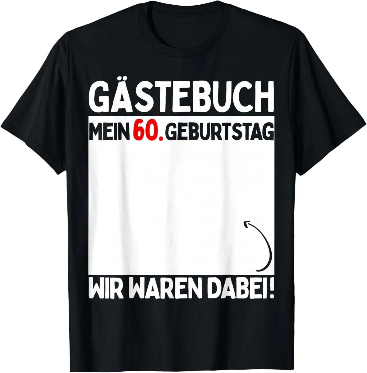 60. Geburtstag Mann Frau 60 Jahre 1966 Deko Lustig Geschenk T-Shirt