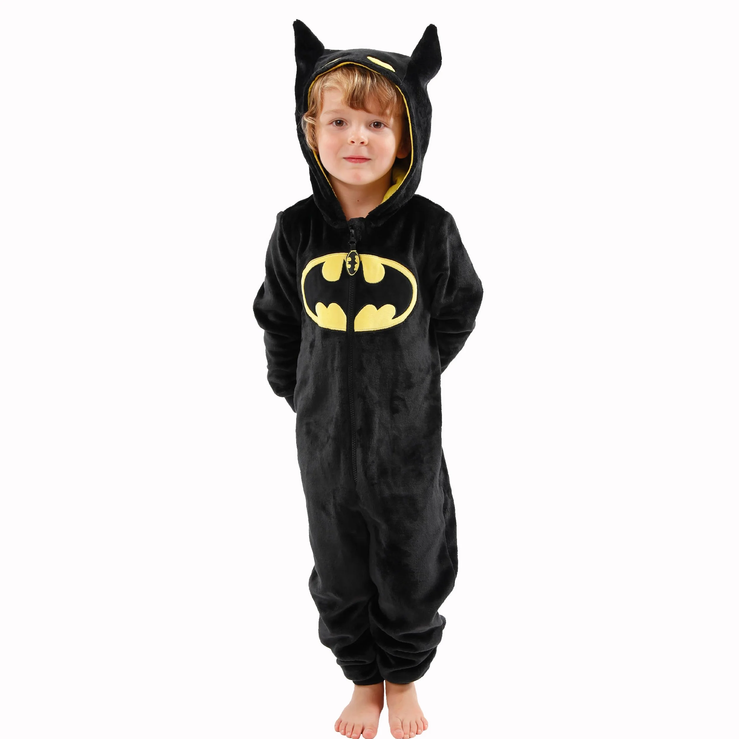 DC Comics Jungen Batman Schlafoveralls