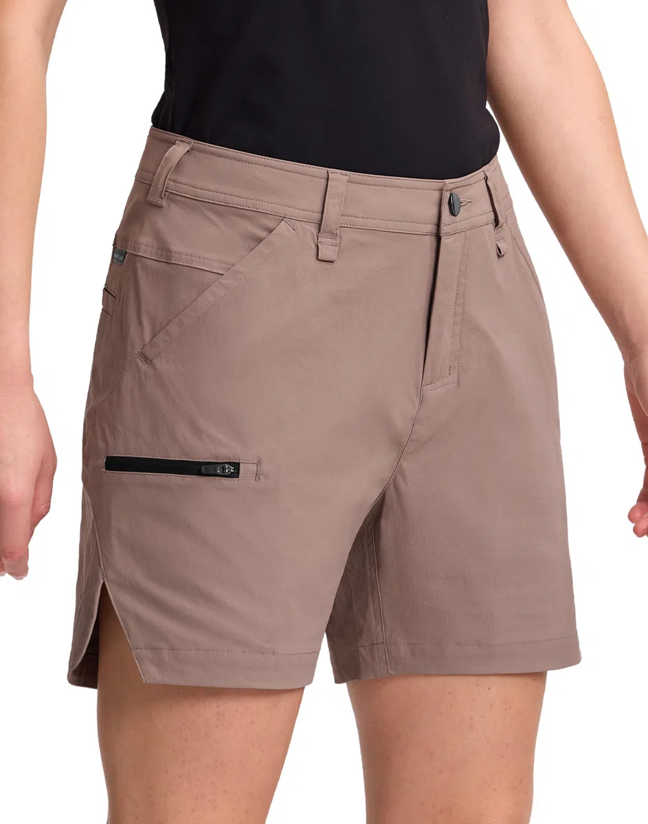 Pioneer Camp Wanderhose Damen Kurz Hose Shorts Damen Sporthose Bermuda Sommerhose,Schnelltrocknend Wasserabweisend,Wandern, Camping, Reisen, Angeln,Pendeln,Klettern