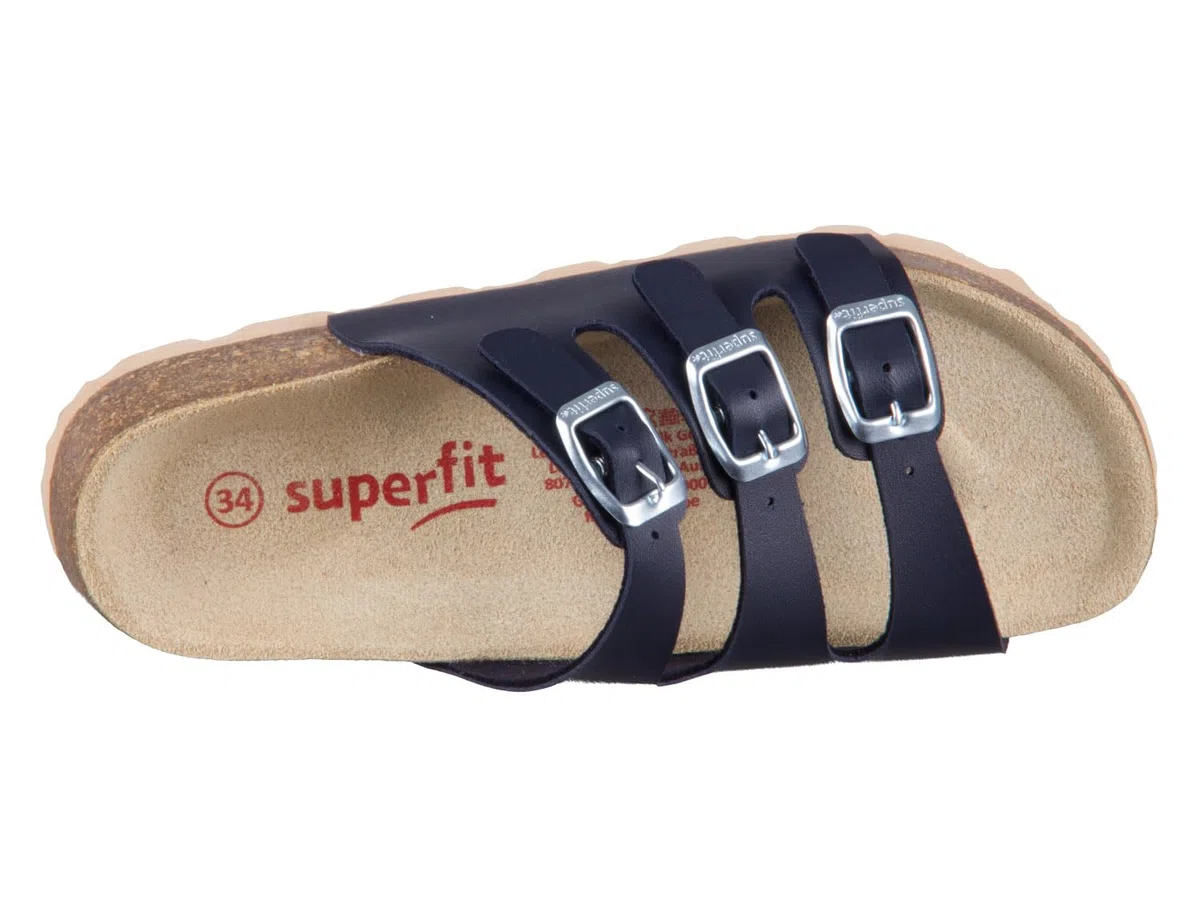 Superfit FUSSBETTPANTOFFEL Hausschuhe 0-800113 Jungen