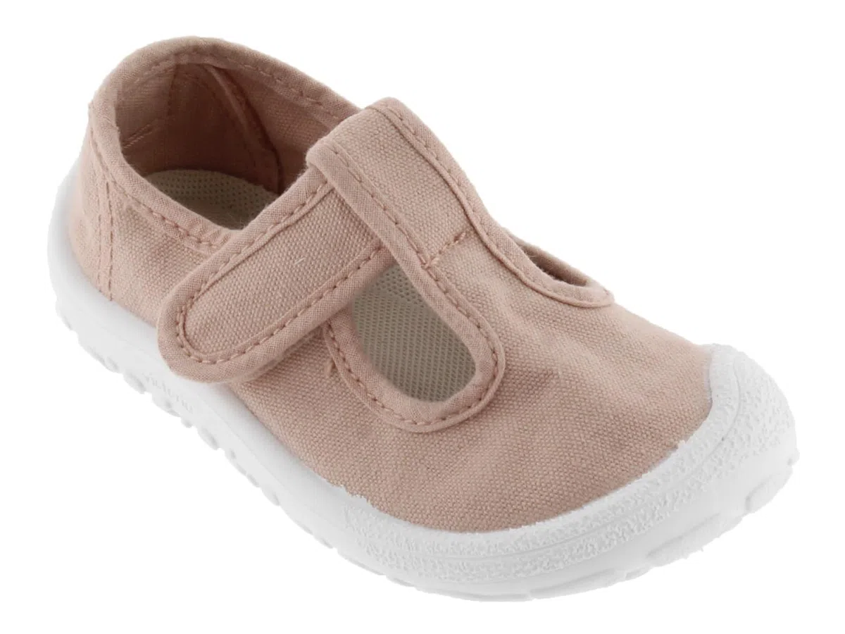 victoria Sandalen Unisex Barefoot Bosco Gefärbte-Canvas Drec & Klettverschluss 1370108 für Kinder