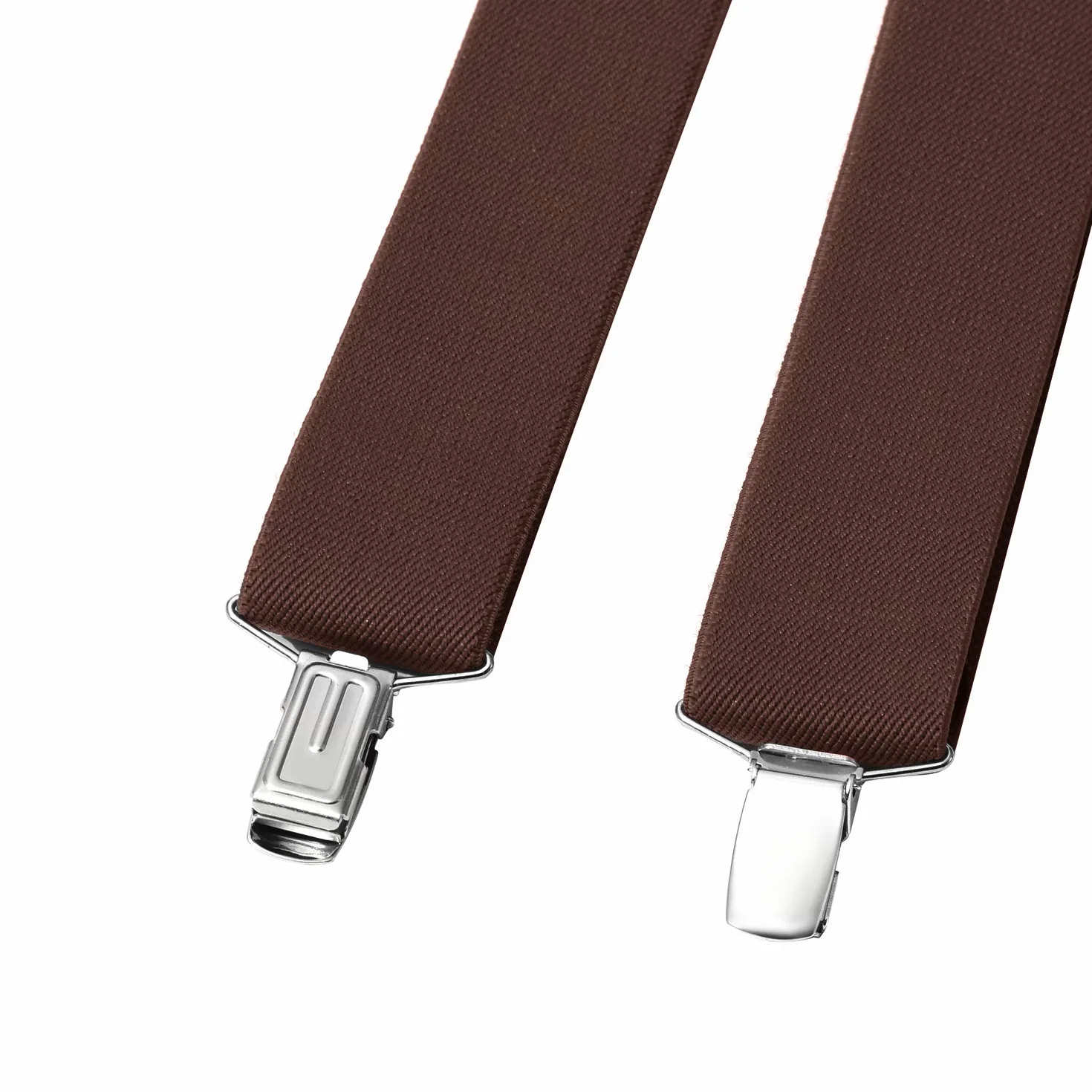 MASADA Hosenträger für Herren mit robusten Clips stufenlos verstellbar 3,5 cm breit und bis zu 195 cm Körpergröße