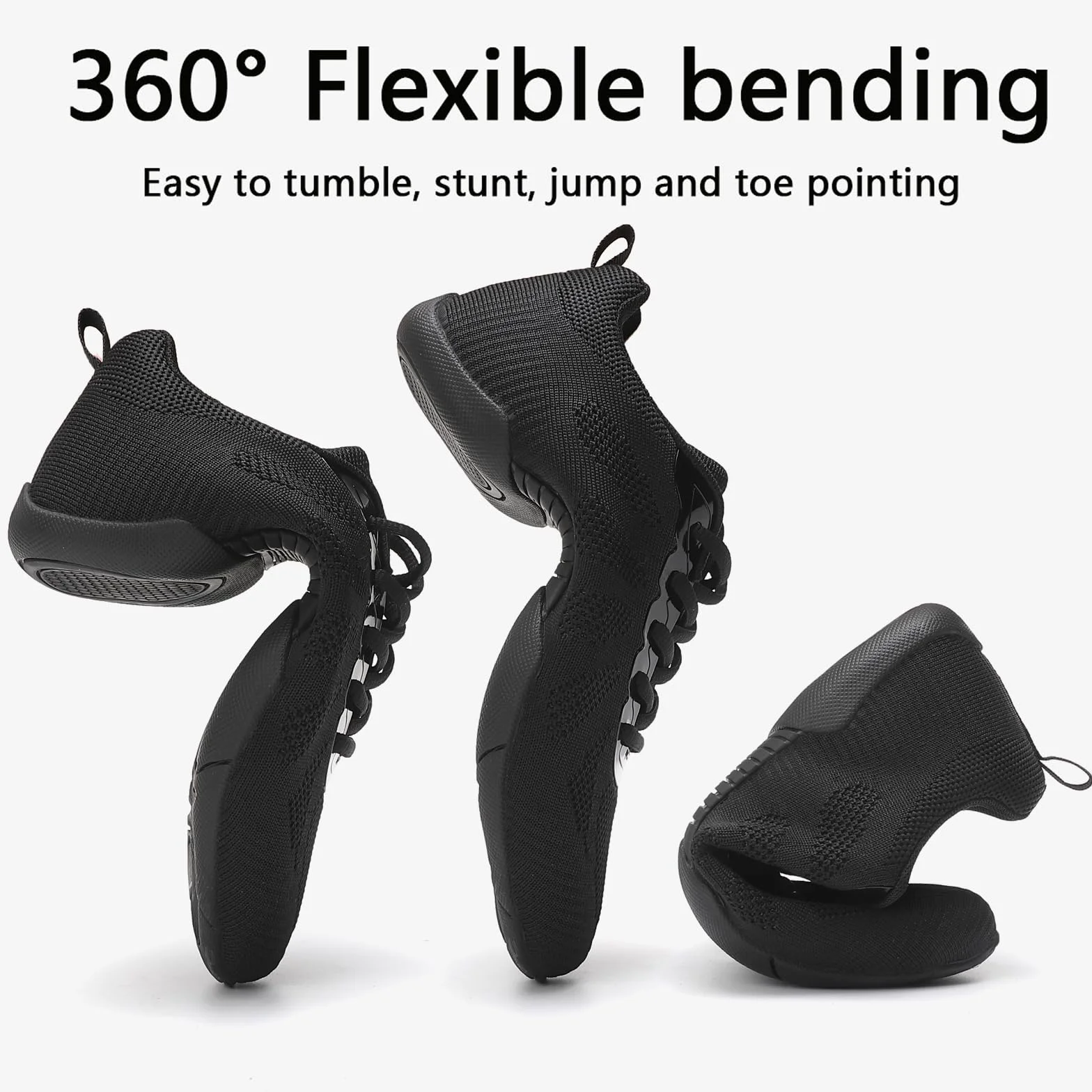 Cheerleader Schuhe für Wettbewerb Cheerleading Schuhe Kinder Tanz Sneaker Cheer Turnschuhe für Mädchen Jugend Tanzschuhe rutschfeste Gymnastik Jazz Yoga Trainingschuhe