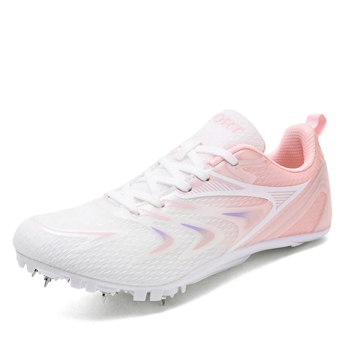Leichtathletik Spike Schuhe Herren Jugendliche Anti-Rutsch Unisex Leichtathletik Schuhe Atmungsaktive Running Sneakers Sprint Jumping Race Training Schuhe