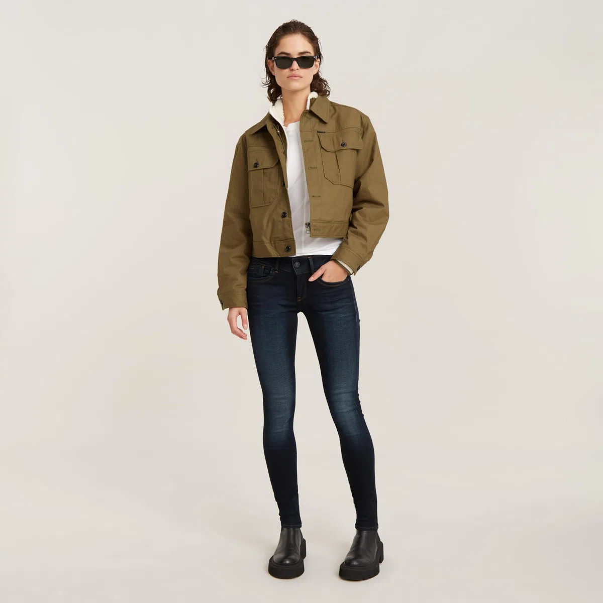 G-STAR Damen Lynn Mid Waist Skinny Jeans