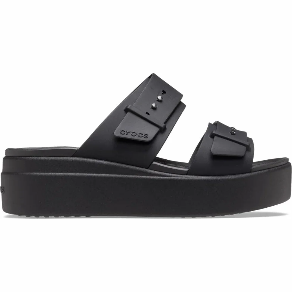 Crocs Damen Brooklyn Buckle Low Wedge Sandalen