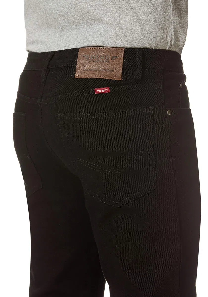 HERO BY JOHN MEDOOX Denver Herren 5-Pocket-Jeans Straight Fit Denim/Jeans clean wash gerade lang