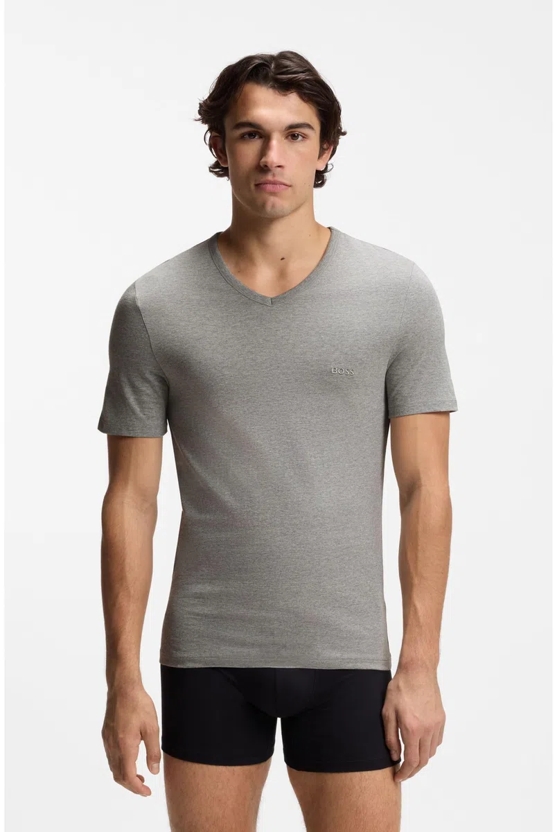 BOSS Herren T-Shirt Vn 3p Co T-Shirt (3er Pack)
