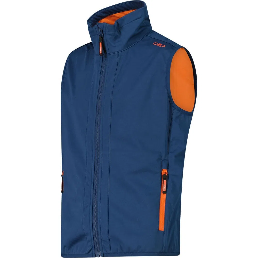 CMP Kinder Boys Softshell Weste, midnight, 164