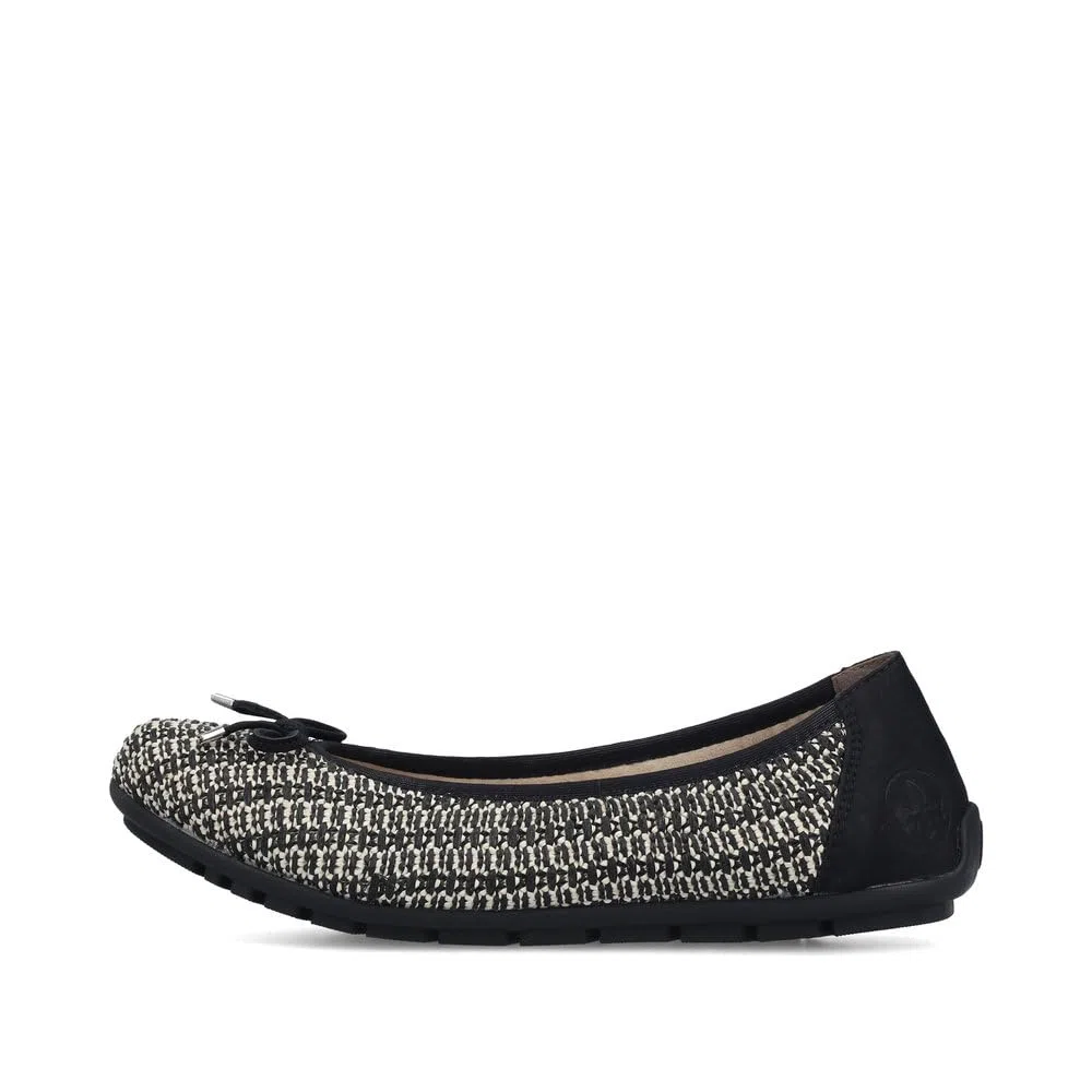 Rieker Damen Low-Top Sneaker 43850, Frauen Halbschuhe, lose Einlage