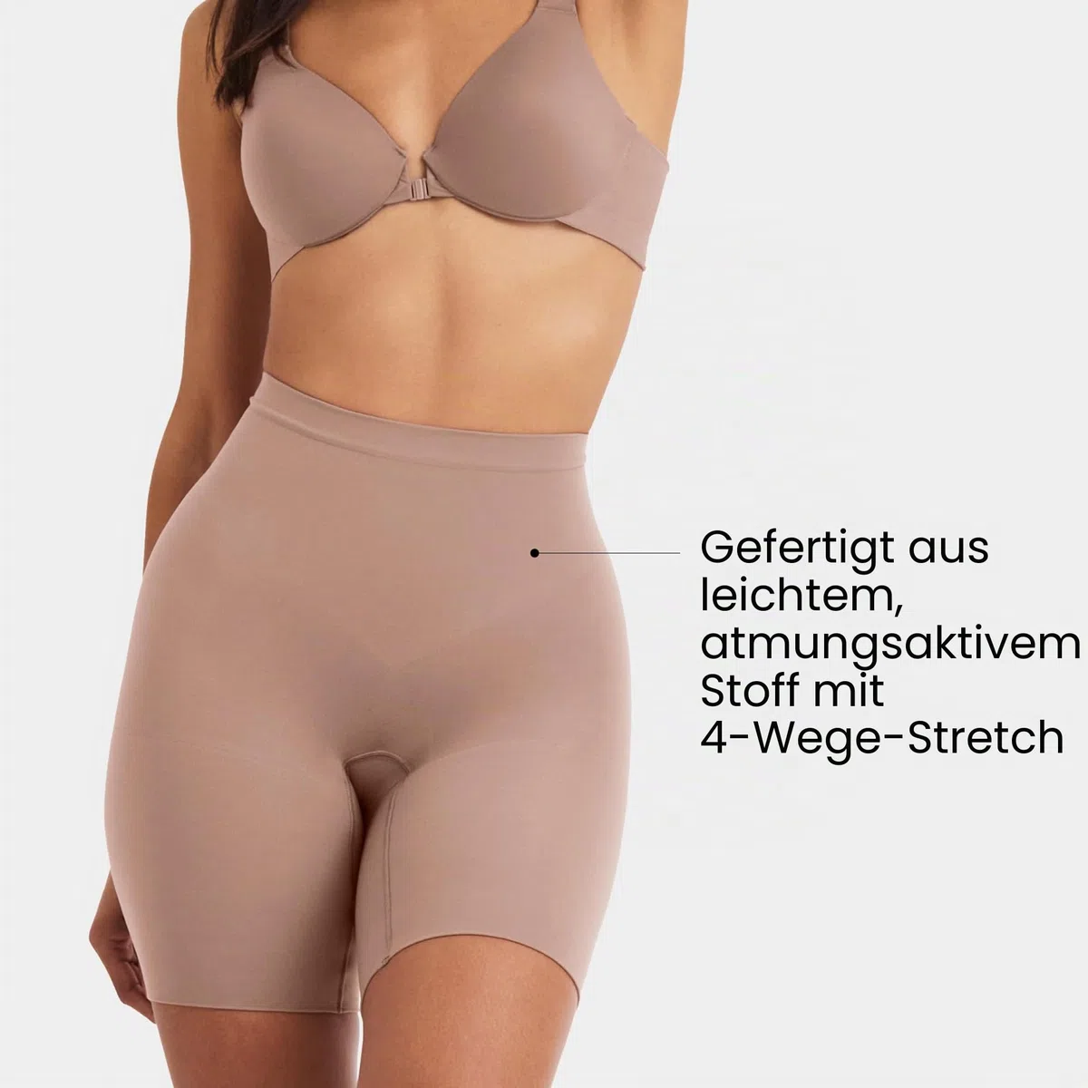 Spanx Shapewear für Damen Bauchweg Power Short (Regular- und Übergröße)