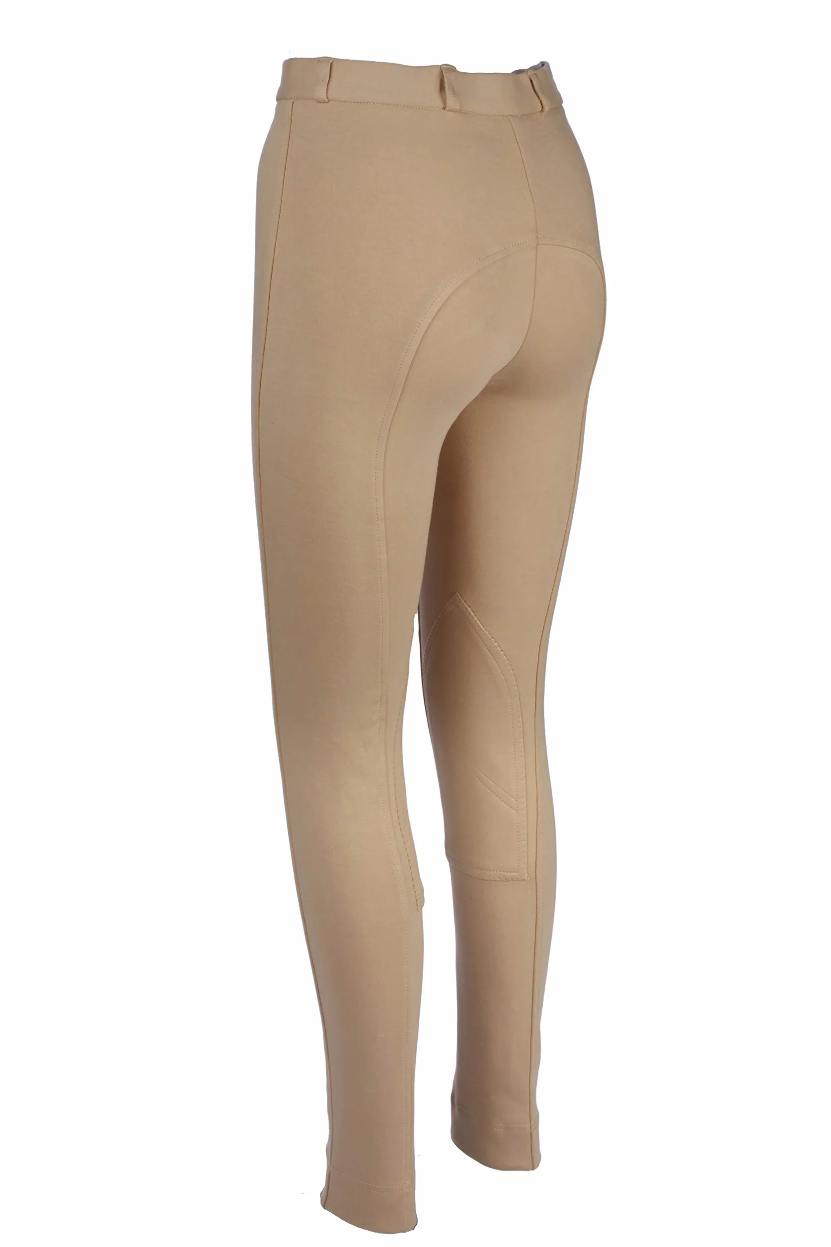 Reithose für Herren, weich, dehnbar, Beige
