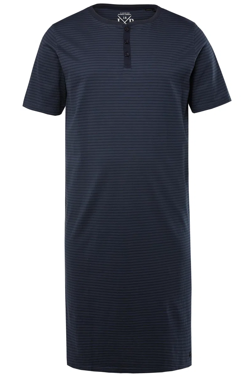 JP 1880 Herren große Größen Übergrößen Menswear L-8XL Nachthemd, Henley, Ringel 826709