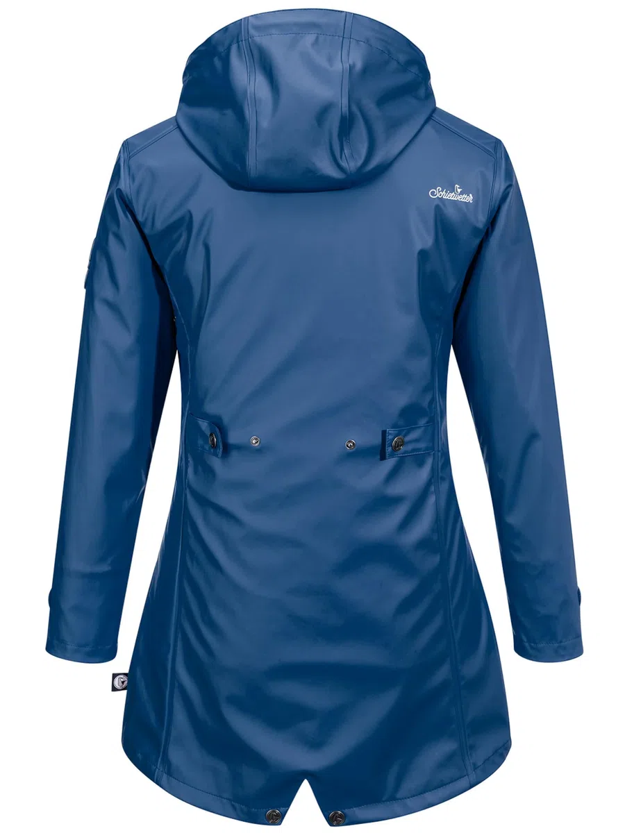 SCHIETWETTER Damen Regenjacke Landratte Mimi, Friesennerz, Regenmantel, Regenparka, wasserdicht, Winddicht