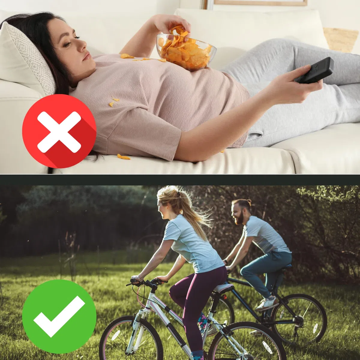 Fahrradhose Damen Lang - Sportlich, Stylisch und Bequeme Radhose - Gut Aussehen und Aktiv Sein Radlerhose - Vermeide Schmerzen Mit Sitzpolsterung
