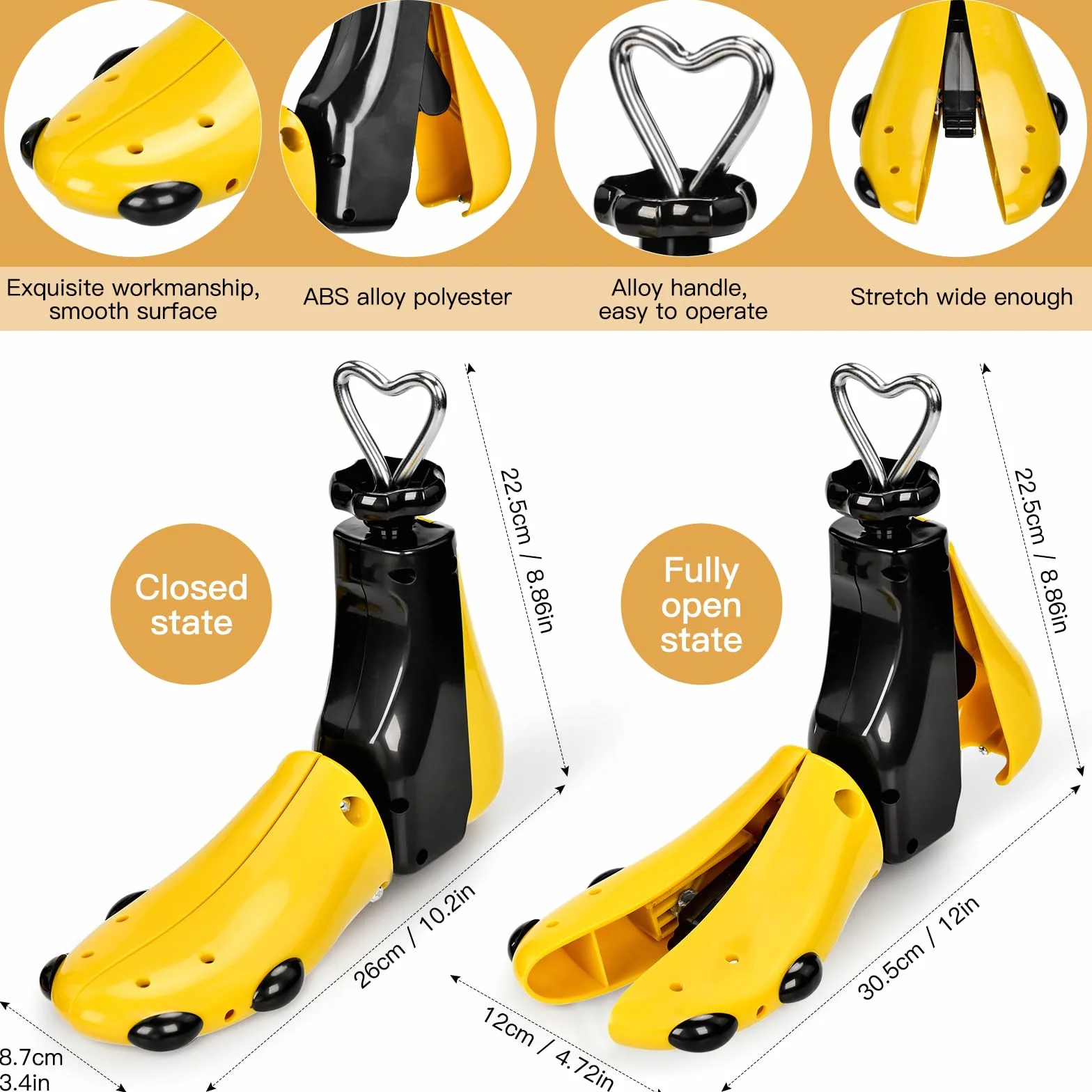 2 Stück Schuhspanner Herren Damen