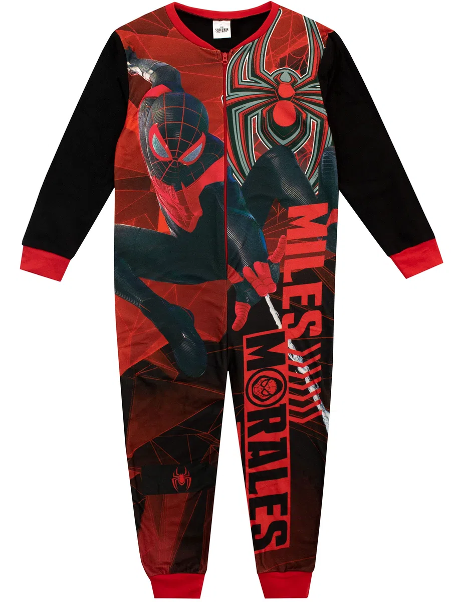 Marvel Jungen Schlafoveralls Spiderman