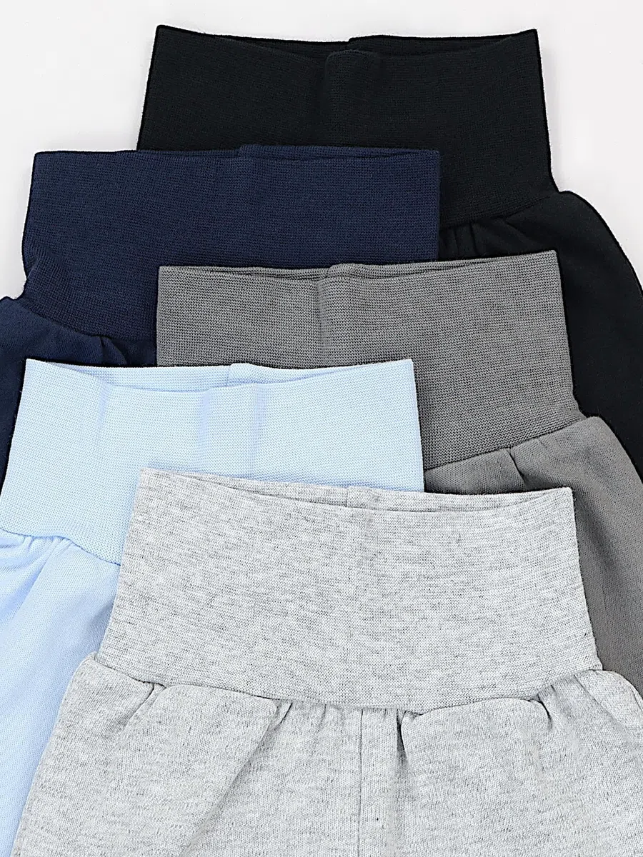 TupTam Pumphose Baby 5er Pack Unisex - Bequeme Baby Hose für Jungen und Mädchen aus Oeko-Tex Baumwolle