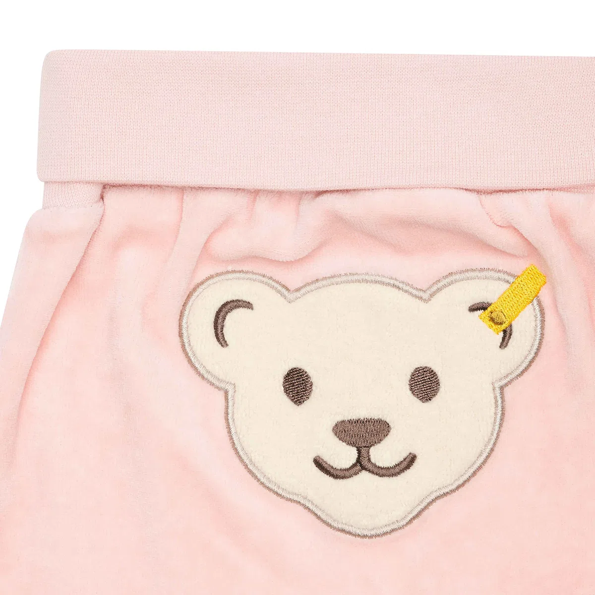 Steiff Unisex Baby Lässige Hose Basic Jogginghose mit Beinbündchen