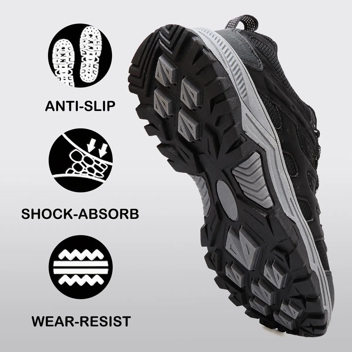 Trekking Wanderschuhe Herren Damen Outdoorschuhe Wanderstiefel Leichte rutschfest Kletterschuhe Bergsteigen Hiking Shoes Wanderhalbschuhe