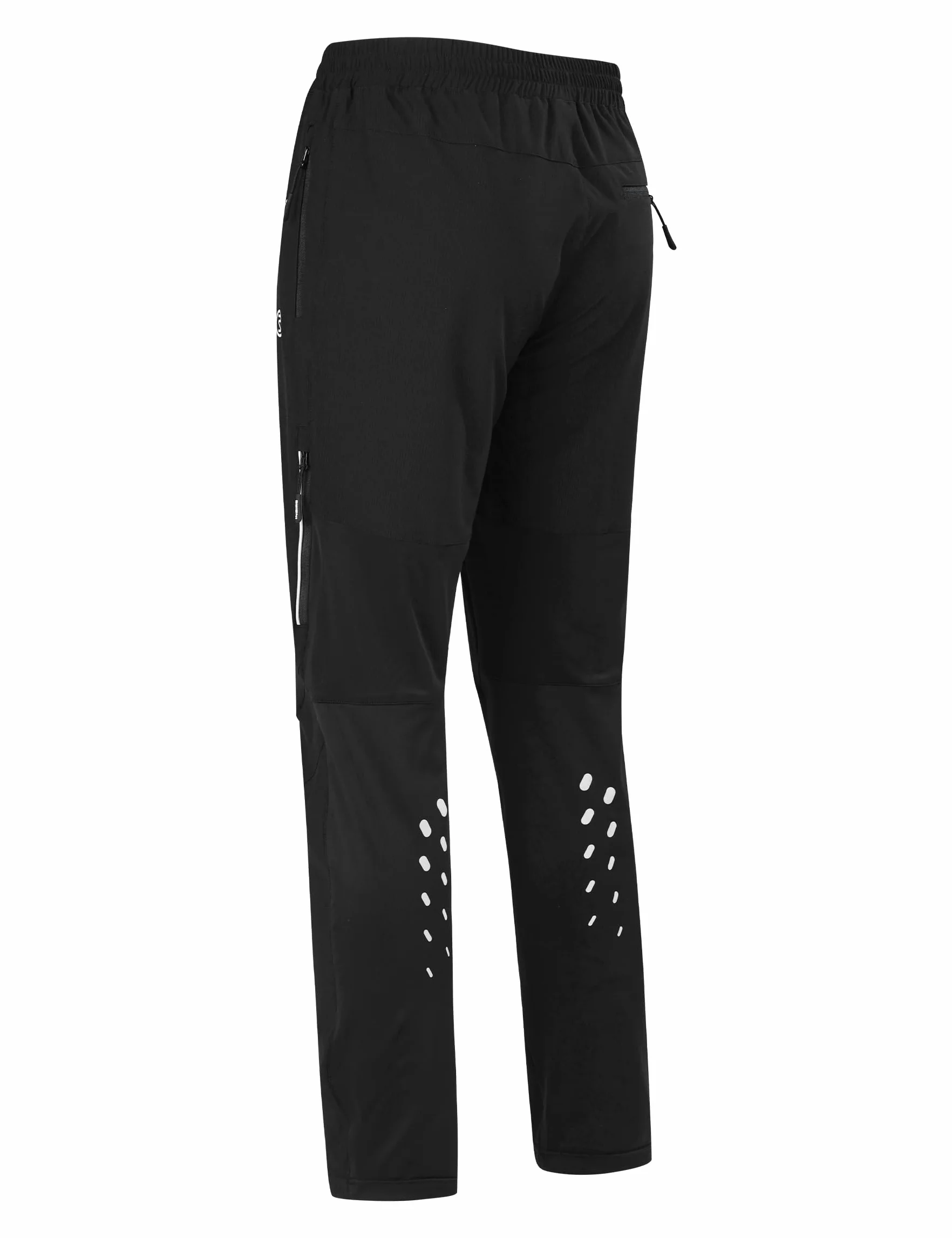 INBIKE Herren Fahrradhose Lang Sommer SPF 50+ Schnelltrockende Atmungsaktive Gym Hose MTB Rennrad Jogging mit Reißverschlusstaschen LP702