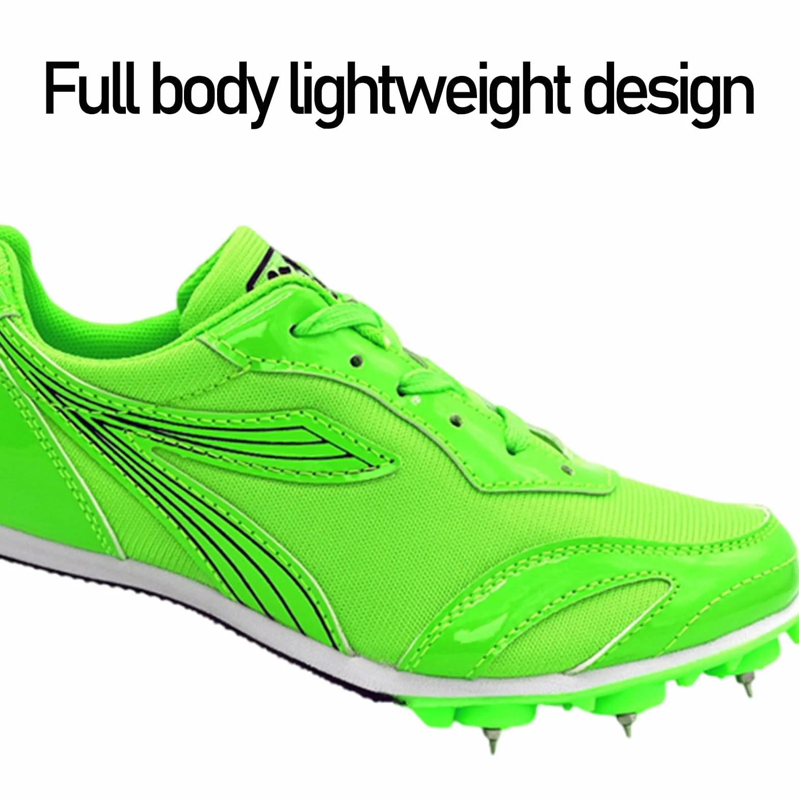 Spikes Leichtathletik Kinder,Leichte Spikes Laufschuhe,Herren Damen Leichtathletikschuhe,Atmungsaktive,Tragen Geeignet,Herren Damen Und Kinder,Wettkampf-Lauftraining Weitsprung Sneaker