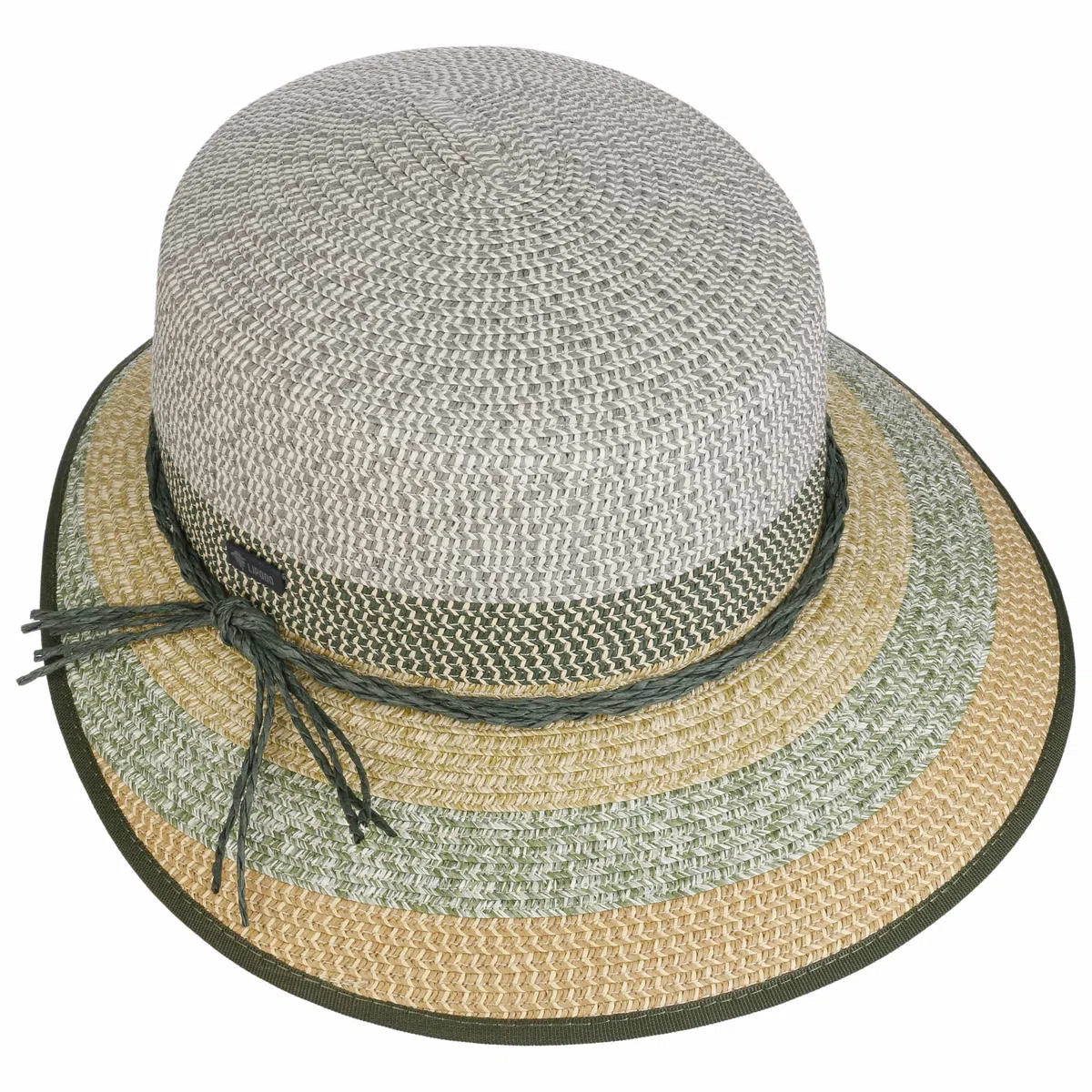 Lipodo Barlinda Schute Strohhut Made in Italy Damen Frühling Sommer