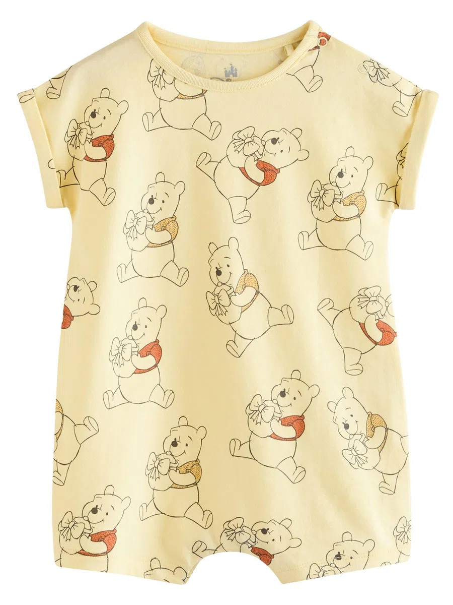NEXT Baby Winnie Pu Babystrampler im 2er-Pack