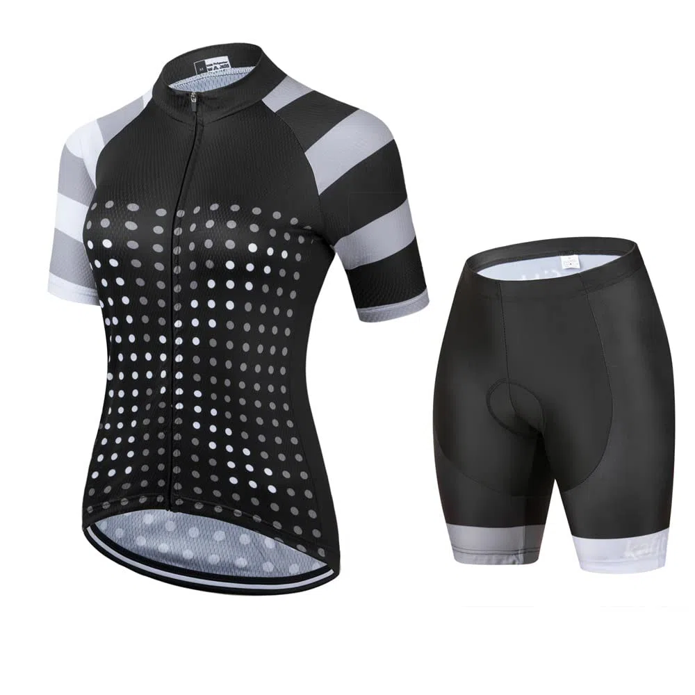 Damen Fahrrad Radbekleidung Sommer Mountain Set Gel Shorts XS-4XL