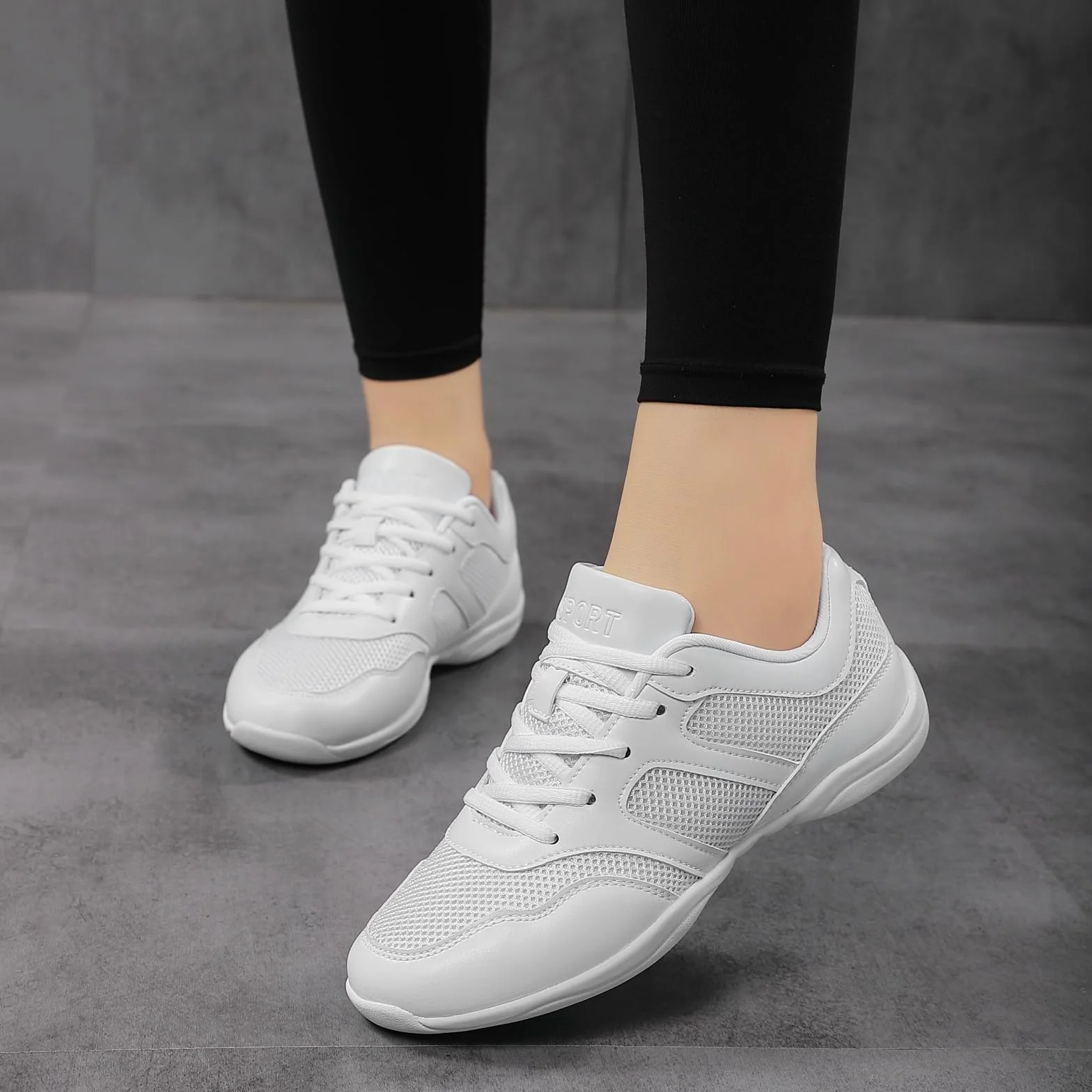 Cheer Shoes für Mädchen Tanz Jugendliche Sportliche Trainings Tennisschuhe Lauf atmungsaktive Wettbewerbe Tumbling