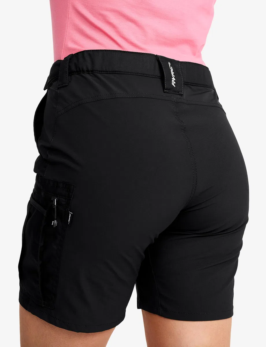 RevolutionRace Rambler Lightweight Pro Shorts für Damen, Leichte Kurze Hose und Wandershorts für Damen