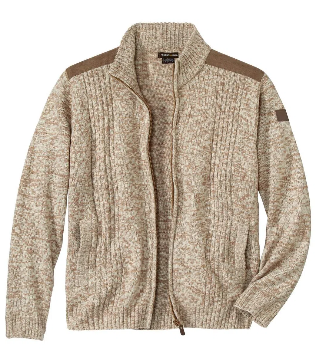 ATLAS FOR MEN - Cardigan Pullover Herren - Strickjacke - In großen Größen erhältlich