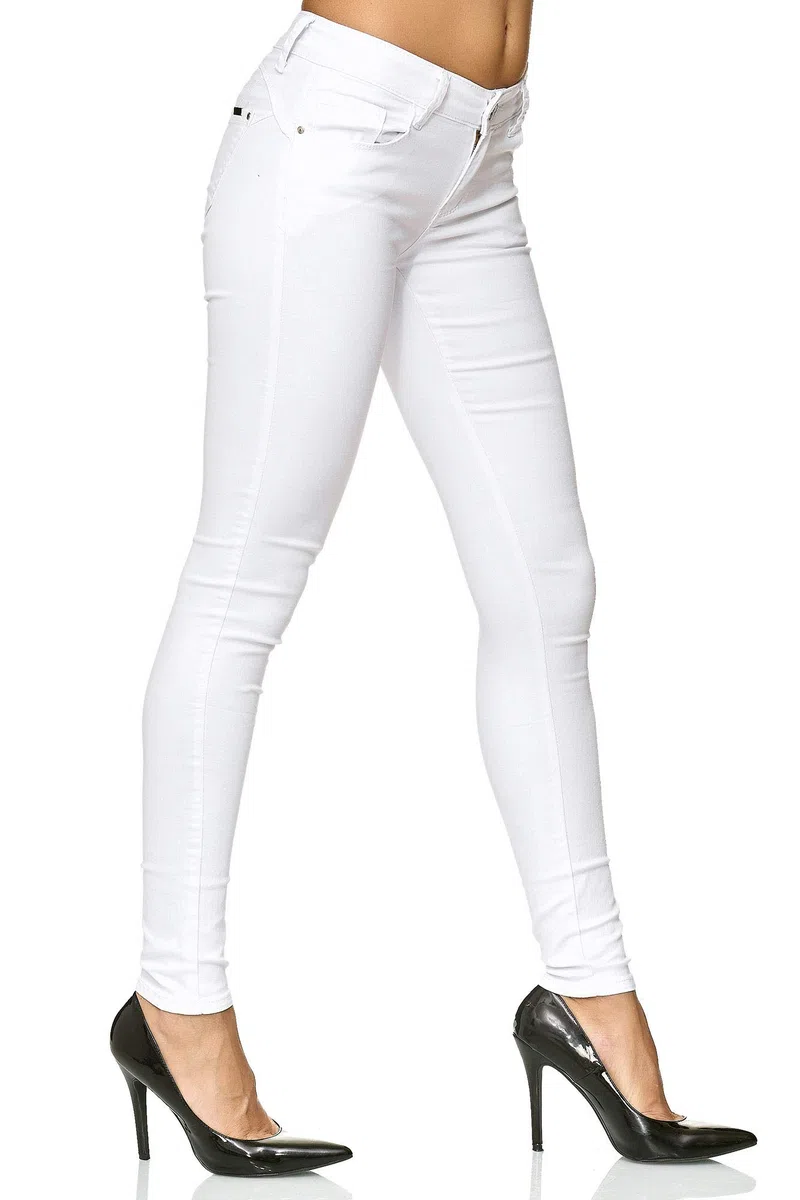 Elara Damen Stretch Hose Push Up Jeans Chunkyrayan