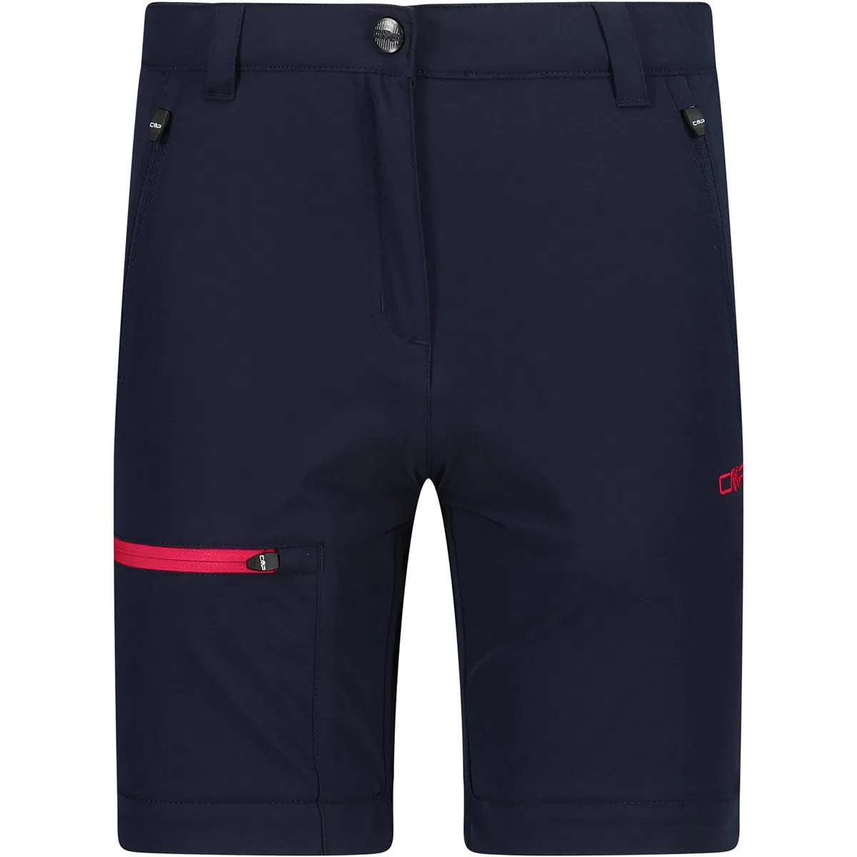 CMP Kid G Zip Off Pant B.Blue-Magenta